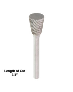 Toolex SN-6DC Burr Inverted Cone 5-8