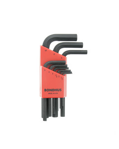 Bondhus 12299 Allen Key Hex 9 Piece Set: