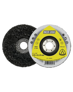 Cleaning Wheel Disc 125 x 22.23mm Flat NCD 200