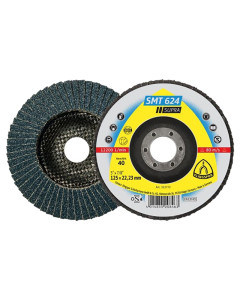 Flap Disc 100 x 16mm 36 Grit Stainless Steel SMT 624 Supra