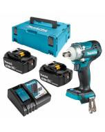 18V 5.0Ah Li-ion Cordless Brushless 1/2" Pin Detent Impact Wrench Kit
