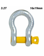 Beaver 242316P Shackle Bow S Pin Galv 16X19mm
