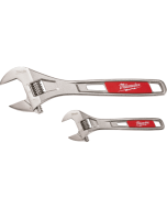 Wrench Adjustable 2 Piece Set: 6" (150mm) & 10" (250mm)
