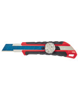 18mm Snap Off Knife with Metal Lock & Precision Cut Blade