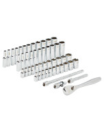 Milwaukee 48229004 Ratchet & Socket Set 50pc 1-4"