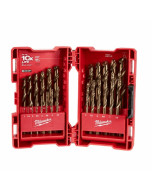 Red Helix 25pc Cobalt Drill Bit Set