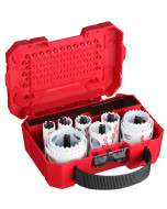 15pce Builders Ice Hardened Hole Saw Kit