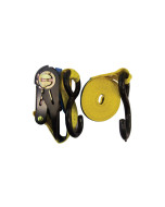 Ratchet Strap 25mm x 4m 350kg 'S Type' Hooks