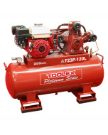Air Compressor T23PES-120L 6.5 Hp 120L Fork Tank Elect Start Petrol Honda Fusheng 145Psi