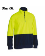 Bisley BK6889-4XL Polar Fleece Yellow Navy