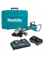 36V (18V x 2) 5.0Ah Li-ion Cordless Brushless AWS 180mm (7") Angle Grinder Kit