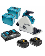 Makita DSP600PT2J Cordless Plunge Cut Kit 165mm