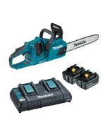 36V (18V x 2) 5.0Ah Li-ion Cordless Brushless 400mm (16") Chainsaw Kit