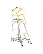 Platform Ladder 1933mm 170kg Access 7 Aluminium Ladderweld