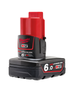 12V 6.0Ah Li-ion Cordless RED LITHIUM Battery