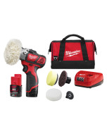 12V 2.0Ah Li-ion Cordless Spot Polisher / Detail Sander Kit