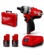 M12 Fuel 12V 1/4" Hex 2-speed Screwdriver Kit