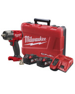 18V 5.0Ah Li-ion FUEL™ 1/2" Mid-Torque Impact Wrench with Friction Ring Kit