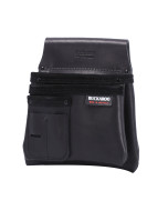 Buckaroo NBS2B Nail Bag Double Pocket Black