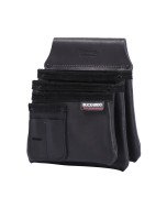 Nail Bag Triple Pocket Black