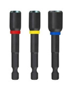 Nut Driver Set 3Pc 65mm Magnetic