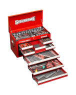 Sidchrome SCMT10158 Tool Kit 204 Piece Top Chest