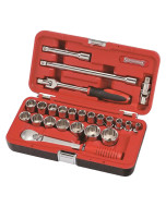 Sidchrome SCMT10820 Socket Set Blowmould 1-2"
