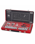 Sidchrome SCMT13110 Socket Set 3-8" Drive 56 Piece