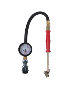 Tyre Inflator Dial Gauge Hold On Chuck