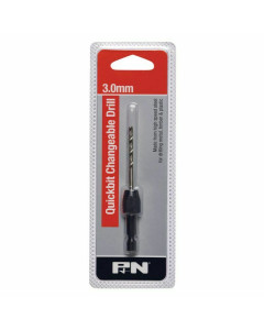 P&N 107B50030 QUICKCHANGE DRILL 1-4HEX 3.0MM