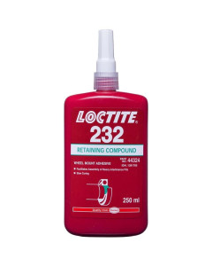 Loctite 232-250ML Medium Wheel Mount Retaining