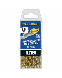 Sutton 166312165 Drill Bit TiN Tip 5.5 P&N 10PK