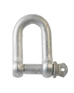 5mm Galvanised Commercial Dee Shackles