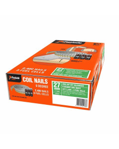 Coil Nail 27 x 2.5mm HDG Ring Shank suits Coil Master IM50S - 2400 Box