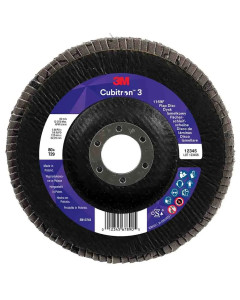 Flap Disc 115mm x 22.23mm T29-Conical Cubitron 3 40+ Grade 1169F