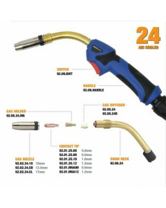 Dynaweld 92.06.24 Binz Style Swan Neck Bz24