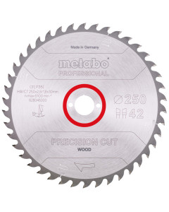 Metabo 628046000 Saw Blade 250mm x 42T
