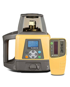 RL-200 2S 1100m Dual Grade Rechargeable Rotary Laser Level with LS-80X Receiver & Remote Control
