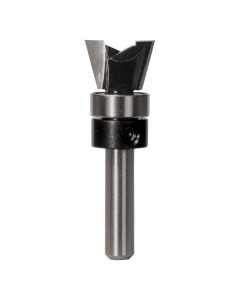 Two Flute T-Cut Dovetail Router Bit - Carbide Tipped 14.9mm x 10mm x 46mm