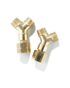 Dynaweld 400195 R121 Y Argon Hose Connector