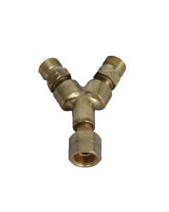 Dynaweld 400196 Hose Y Connector LH Thread