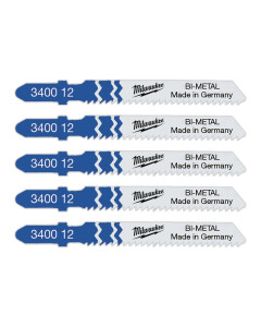 Traditional Metal Jigsaw Blades 55mm x 2mm T118BF - 5-Pack