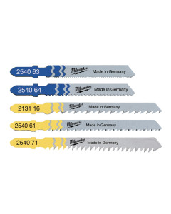 Variety Pack Jigsaw Blades - 5pce