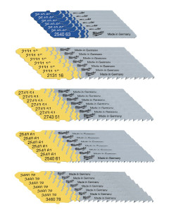 Variety Pack Jigsaw Blades - 35pce