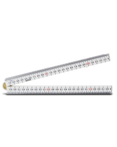 1m Bevelled Edge 4-Fold Rule