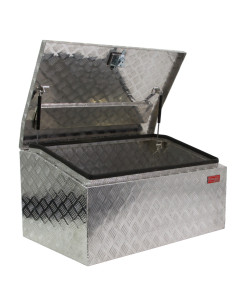 Aluminium Tool Box 950 x 600 x 500mm Low Profile