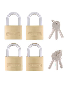 Padlock 50mm Wide Body Twin Pack Keyed Alike With Hardened Shackle 5/16