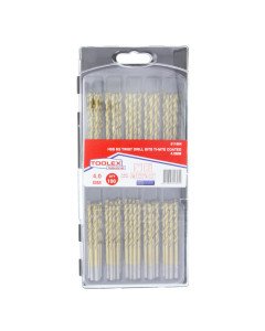 Toolex  HSS Twist Drill Bit 4.0mm 100P