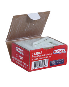 Toolex O67505 Engineers Chalk 75 x 10 x 5mm