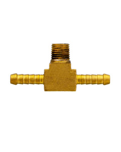 Toolex 06P120404 Air Fit Tee 2 Way 1-4Hose 1-4M